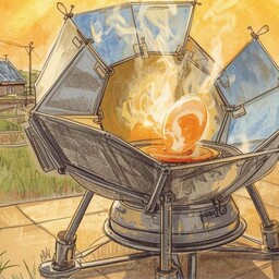 The Powerless Kitchen: DIY Solar Cookers and the Quest for Energy Autonomy