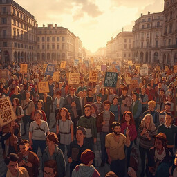 The Hidden Machinery of Public Protests
